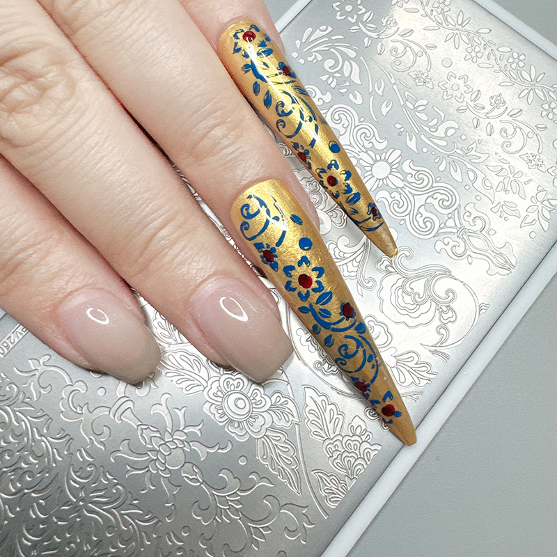 XMQ NAIL ART STAMPING PLATES C - Nail Art Stamping Kit avaliação e preço