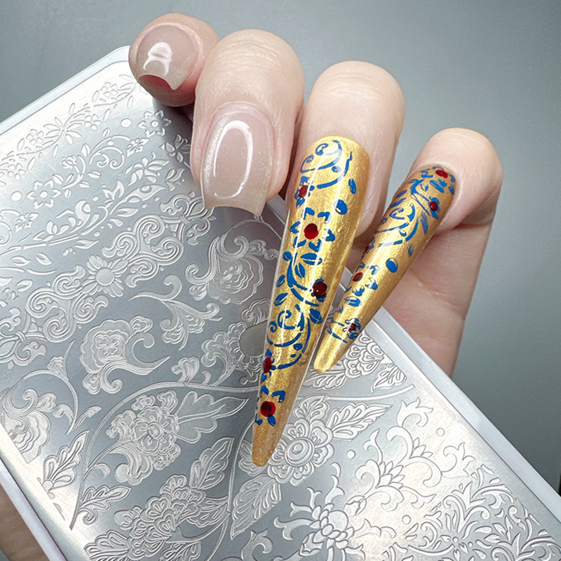 XMQ NAIL ART STAMPING PLATES C - Nail Art Stamping Kit avaliação e preço