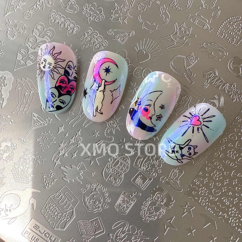 XMQ NAIL ART STAMPING PLATES C - Nail Art Stamping Kit avaliação e preço