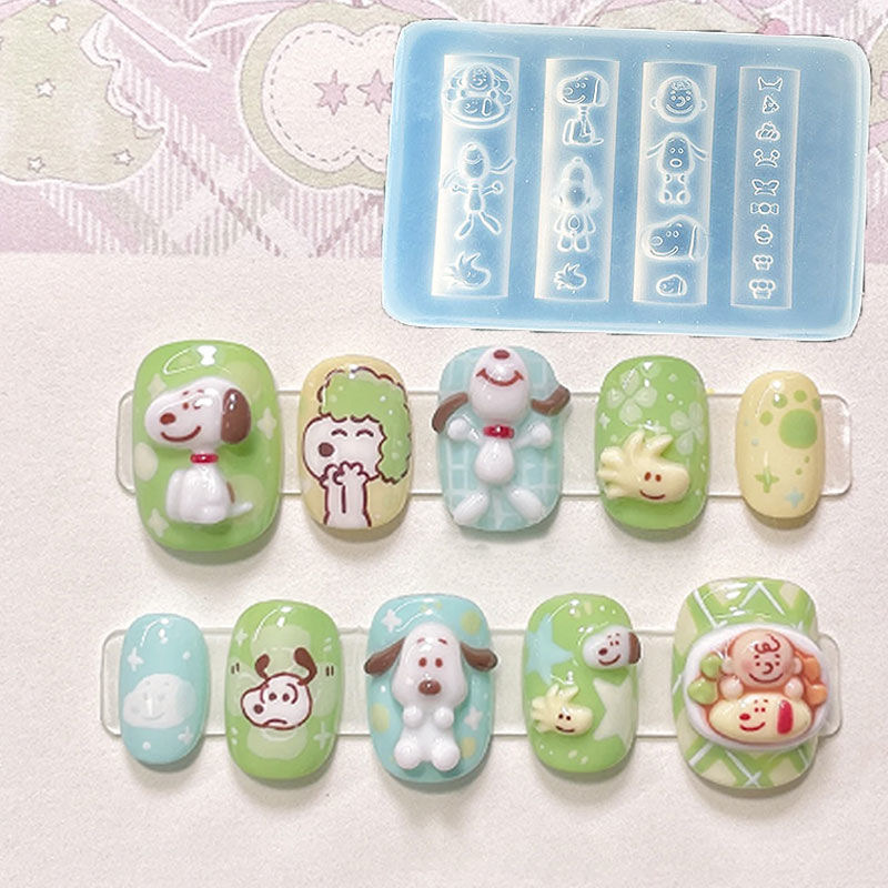 3D Silicone Nail Art Mold Cart - Nail Art Stamping Kit avaliação e preço