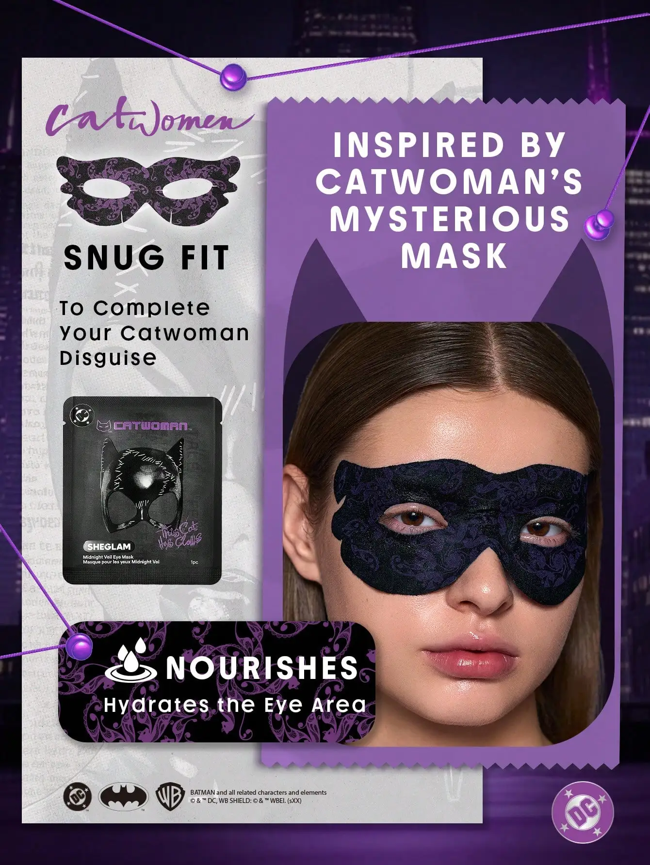 Midnight Veil Eye Mask Brand B - Beauty Y Makeup avaliação e preço