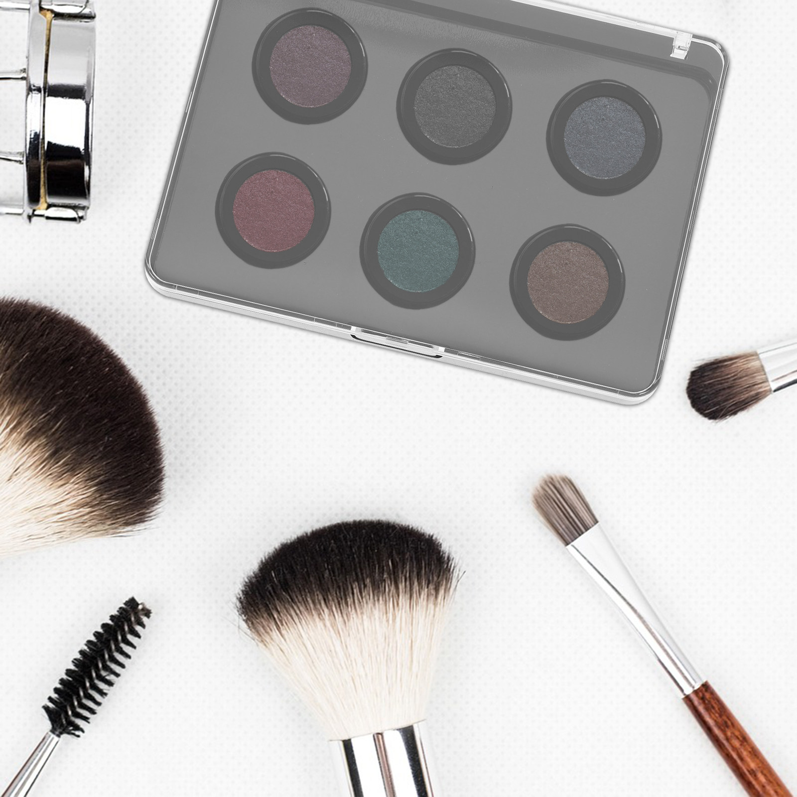 3Pcs Magnetic Empty Makeup Pal - Eyeshadow Palette avaliação e preço