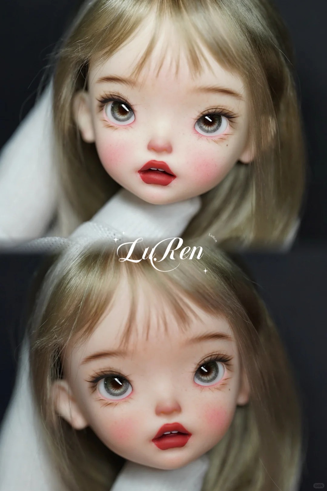 1/6 Scale SD BJD Doll Head wit - Just Beauty Makeup avaliação e preço
