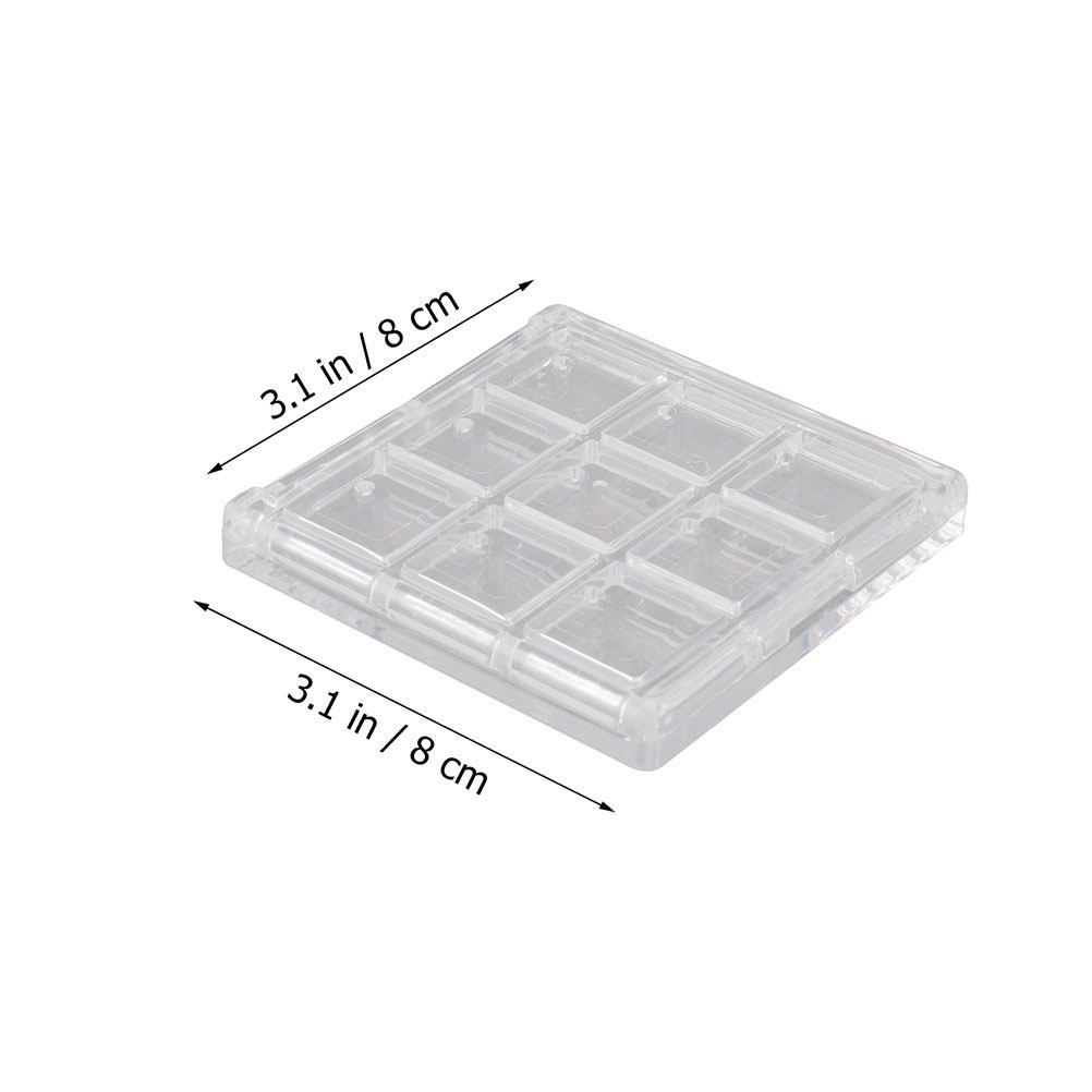 3Pcs Eyeshadow Storage Case Mu - Eyeshadow Palette avaliação e preço