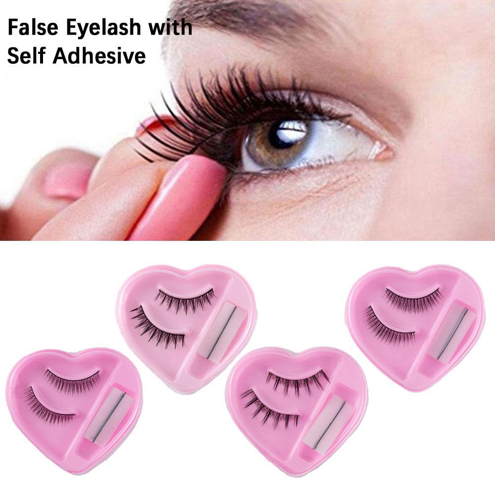 False Eyelashes Reusable Self- - Beauty Full Makeup avaliação e preço