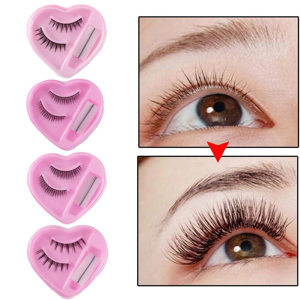 False Eyelashes Reusable Self- - Beauty Full Makeup avaliação e preço