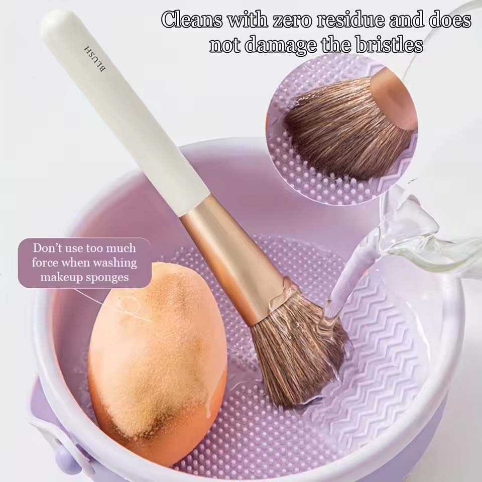 Makeup Brush Cleaning Bowl Bea - Beauty Makeup Brushes avaliação e preço