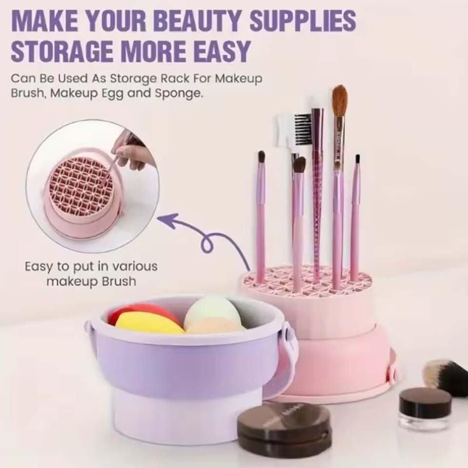 Makeup Brush Cleaning Bowl Bea - Beauty Makeup Brushes avaliação e preço