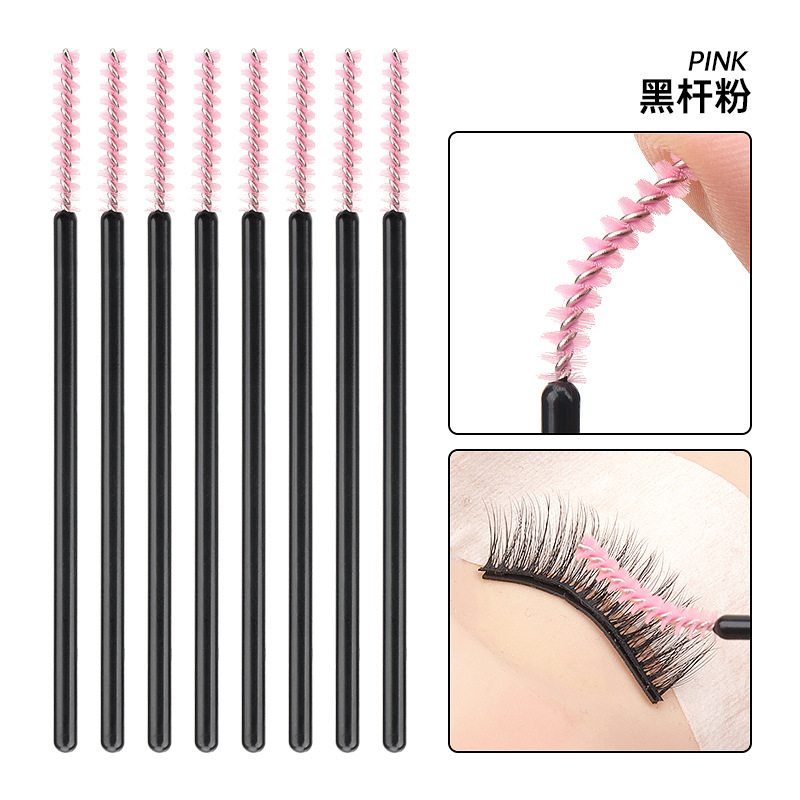 50Pcs/bag Nylon Disposable Eye - Beauty Makeup Brushes avaliação e preço