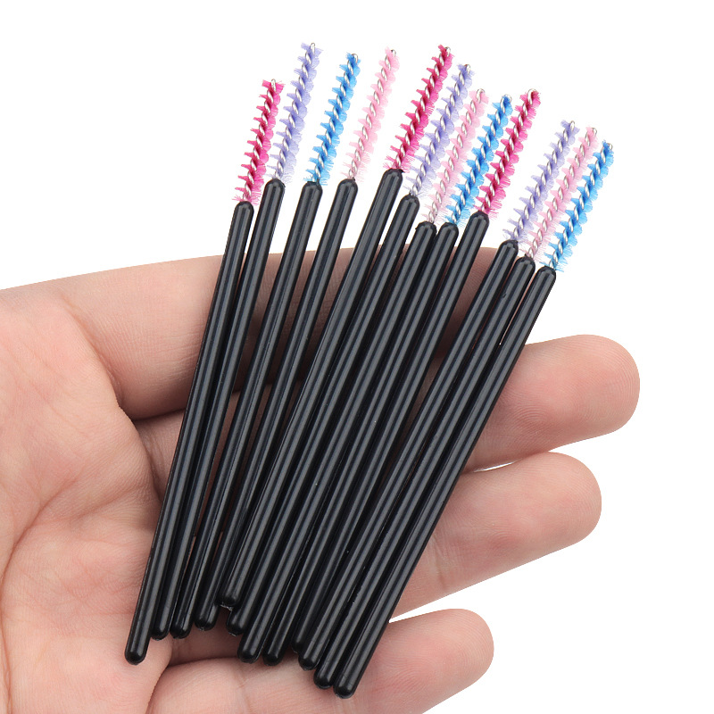 50Pcs/bag Nylon Disposable Eye - Beauty Makeup Brushes avaliação e preço