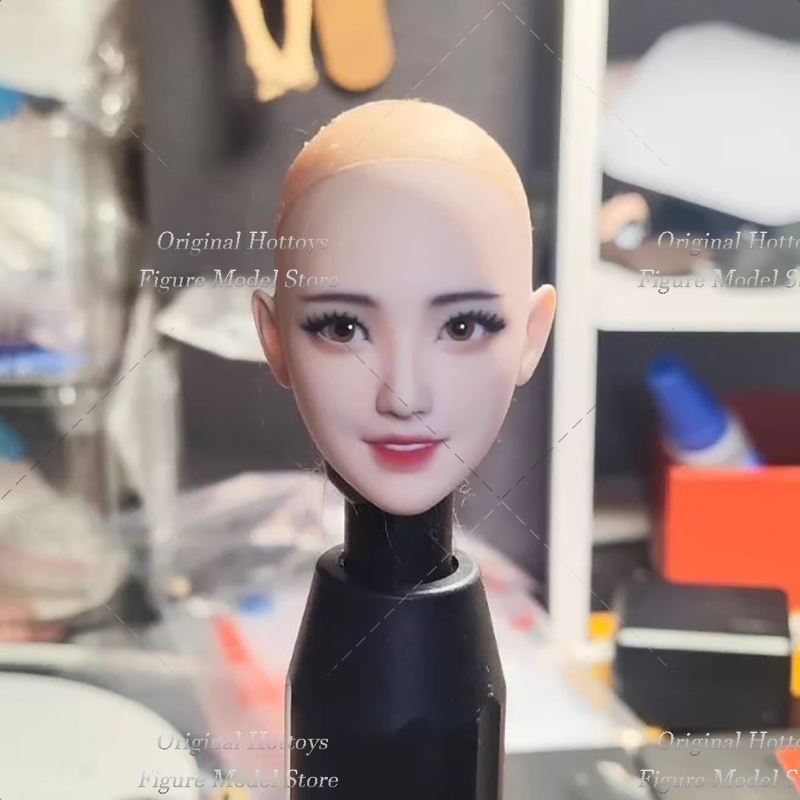 1/6 Scale Female Soldier Head  - Just Beauty Makeup avaliação e preço
