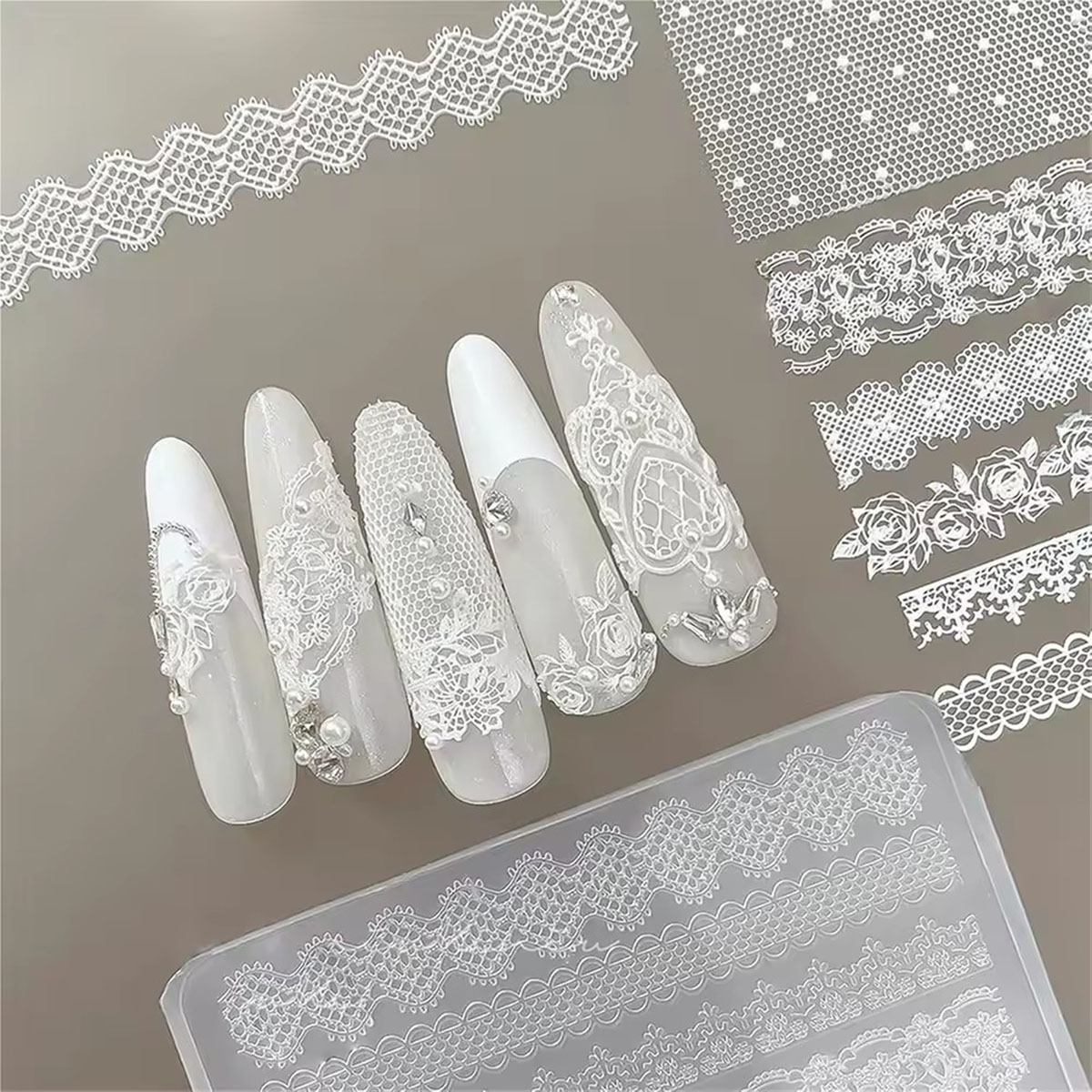1Pcs 83mm Ultra-Thin 3D Lace S - Nail Art Stamping Kit avaliação e preço