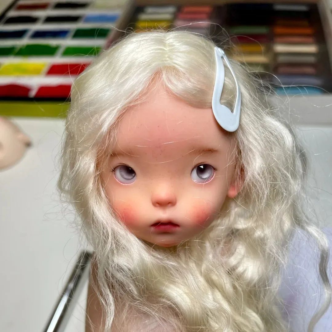 1/6 Scale SD BJD Doll Head -do - Just Beauty Makeup avaliação e preço