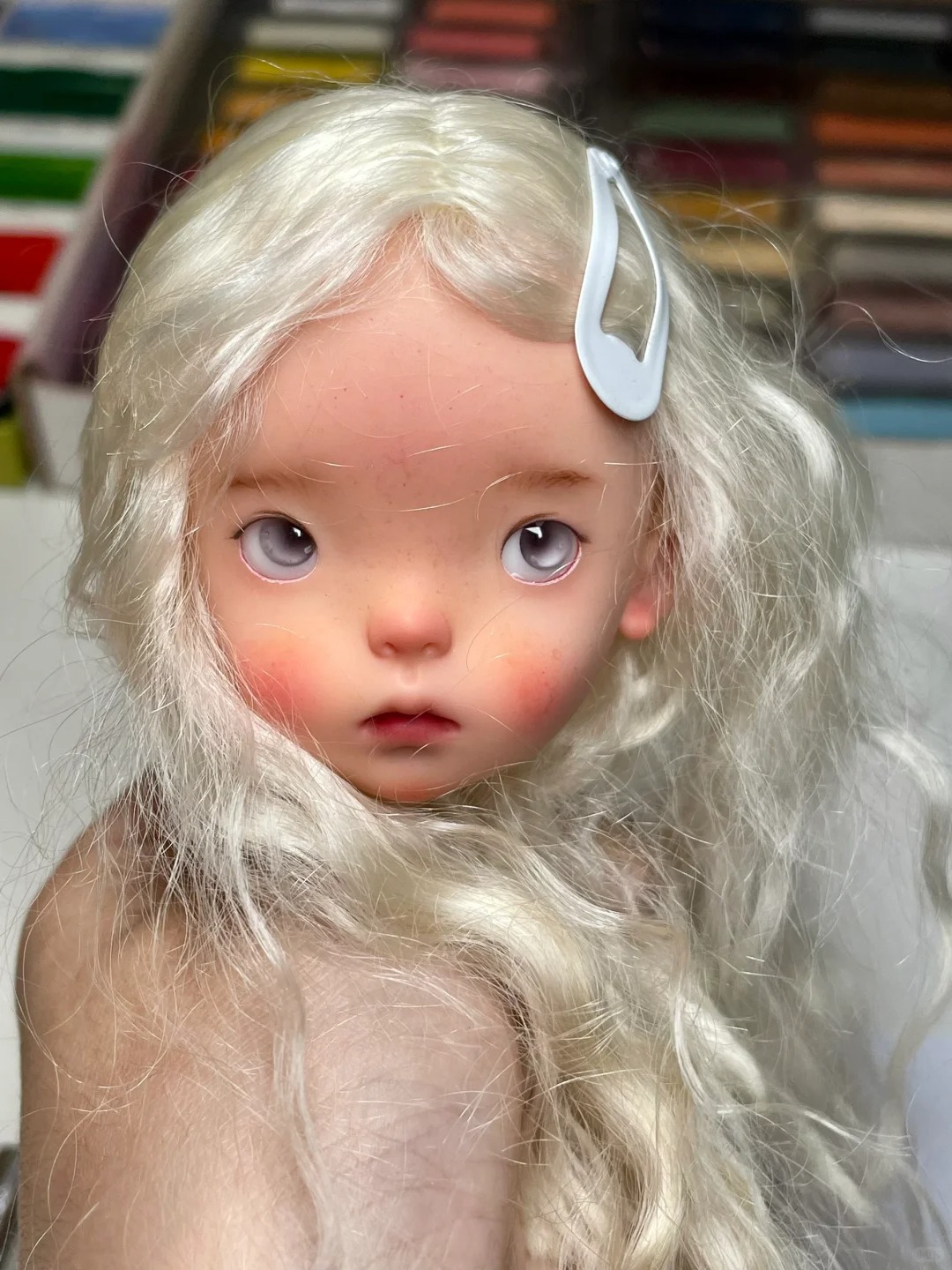1/6 Scale SD BJD Doll Head -do - Just Beauty Makeup avaliação e preço