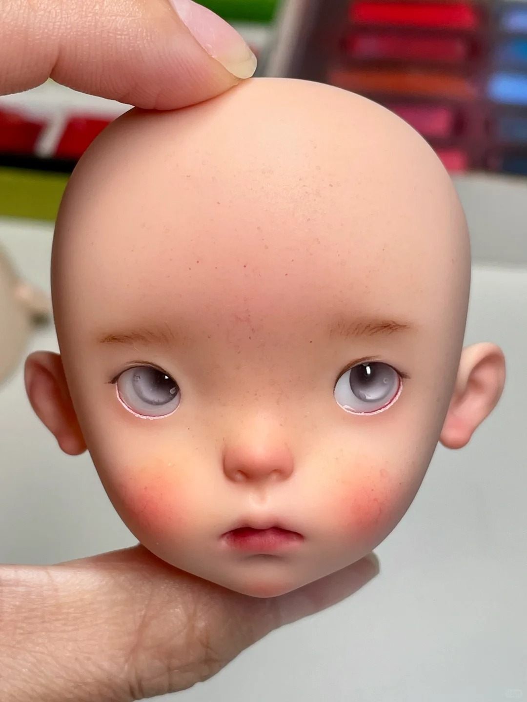 1/6 Scale SD BJD Doll Head -do - Just Beauty Makeup avaliação e preço