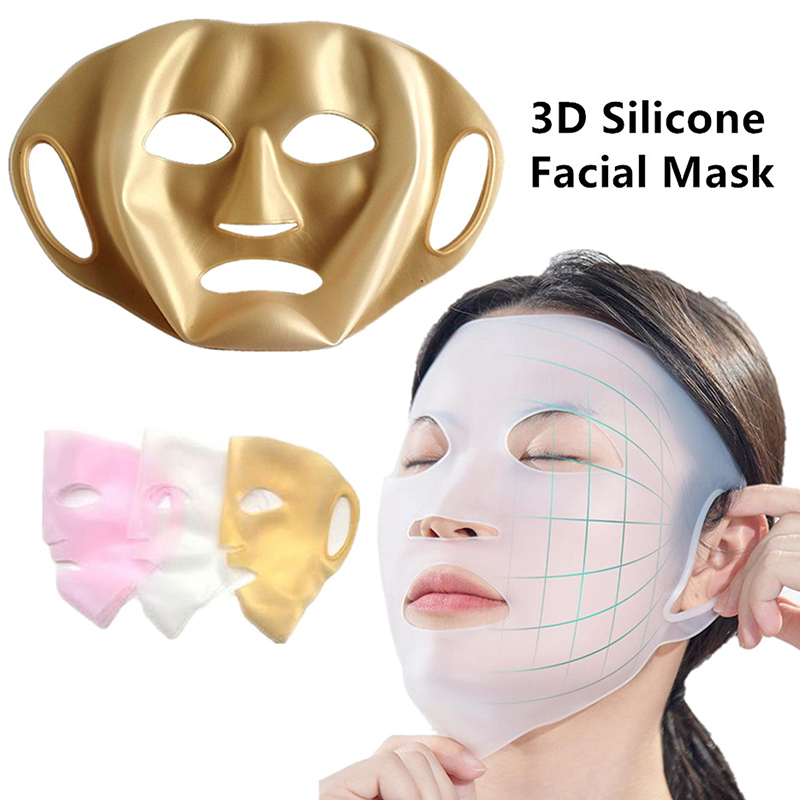 3D Silicone Facial Mask for Wo - Sheet Face Mask Pack avaliação e preço