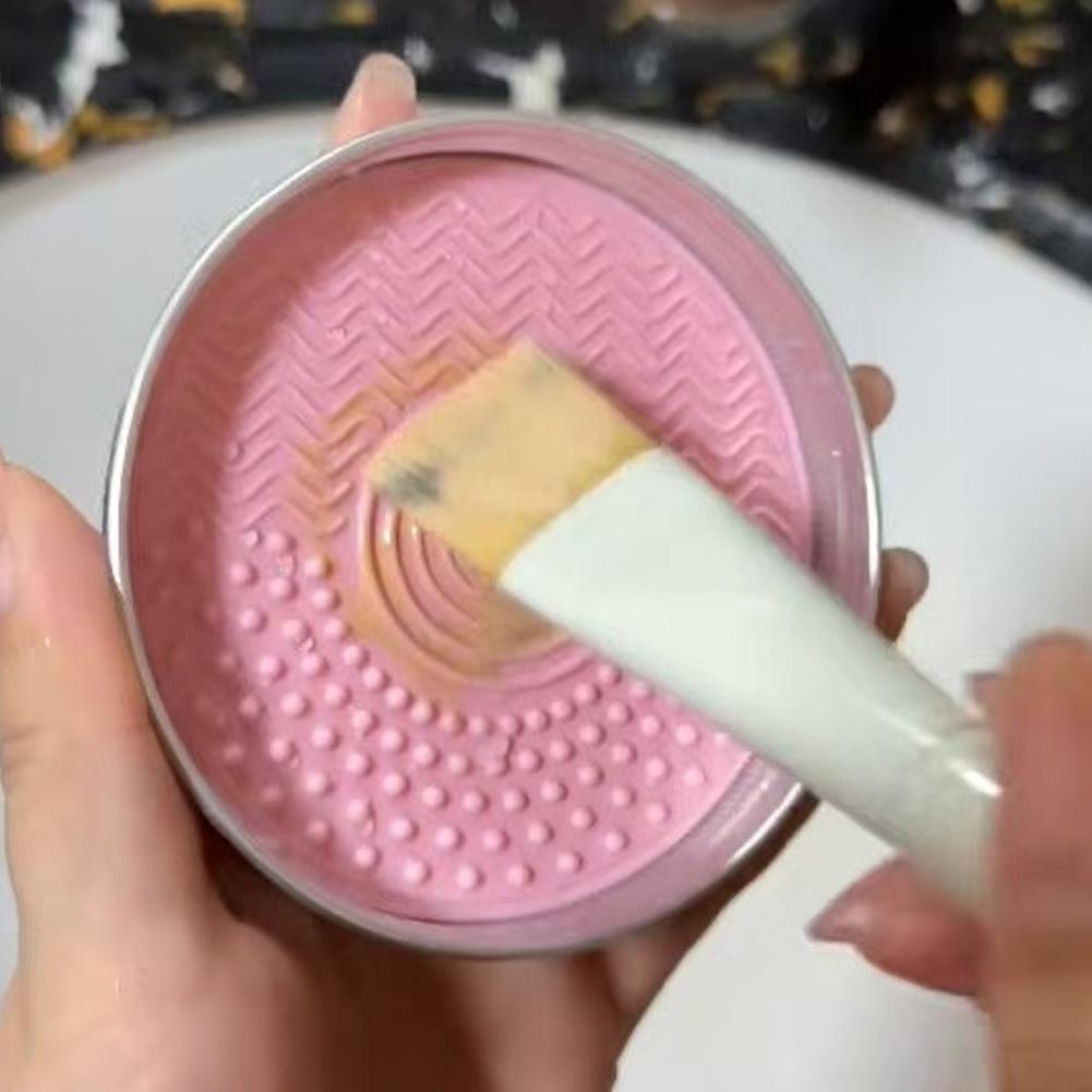 Heart-Shaped Cleansing Soap +  - Beauty Makeup Brushes avaliação e preço
