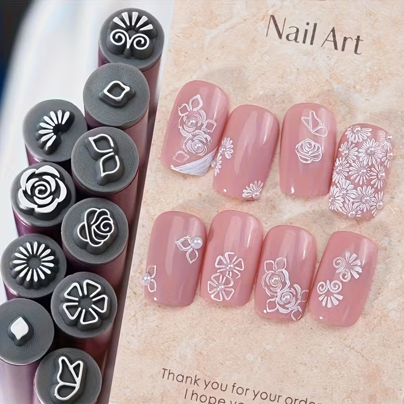 6/10/15Pcs Nail Art Stamp Pen  - Nail Art Stamping Kit avaliação e preço