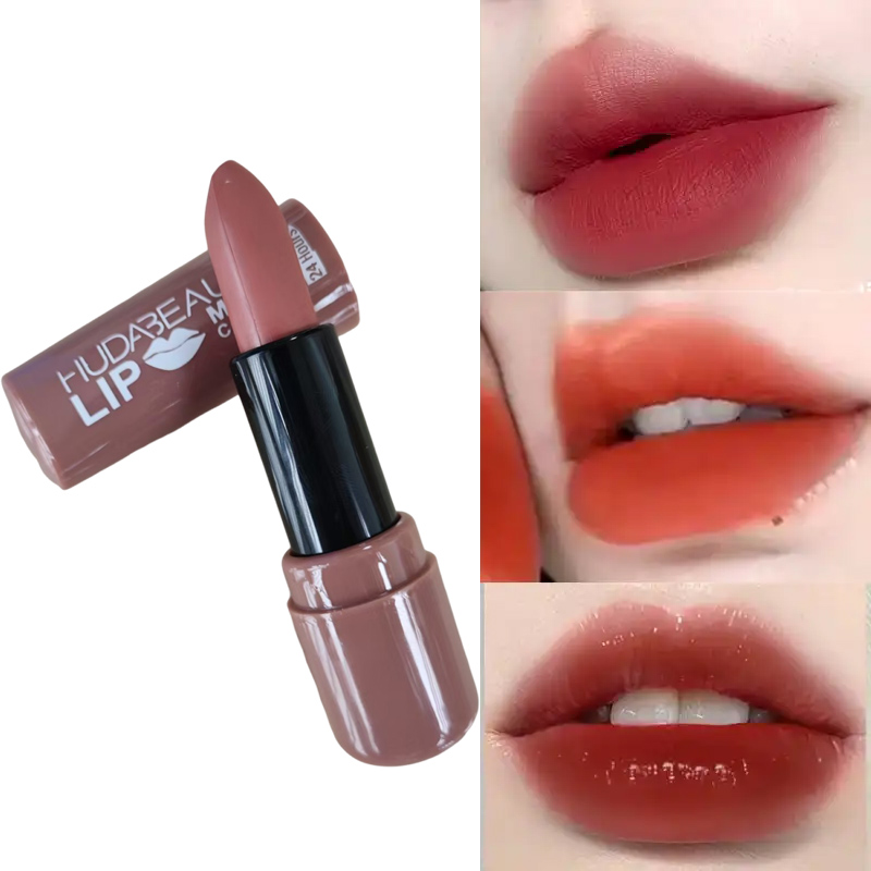 6 colors Lipstick Matte 3.8g H - Beauty Huda Makeup avaliação e preço
