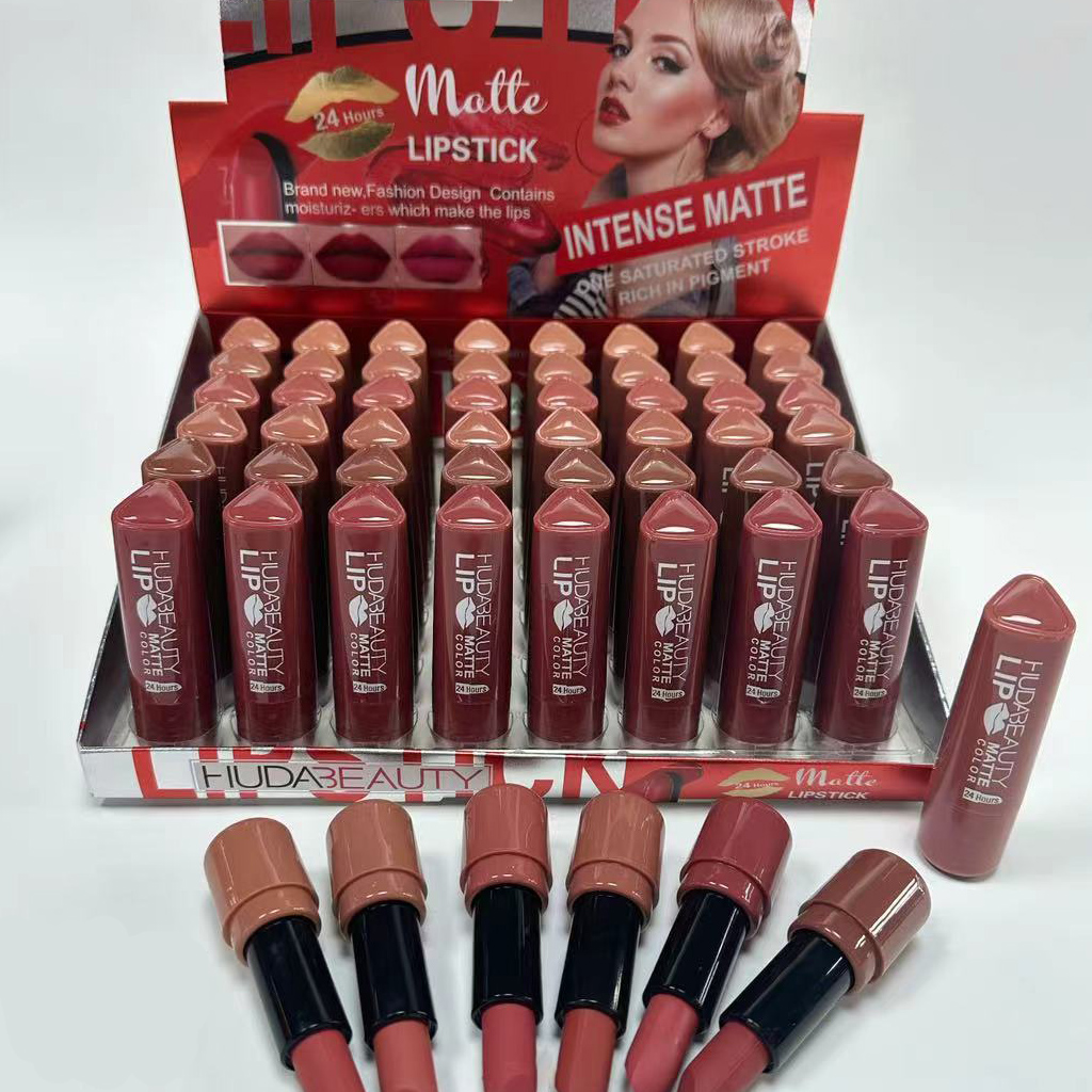 6 colors Lipstick Matte 3.8g H - Beauty Huda Makeup avaliação e preço