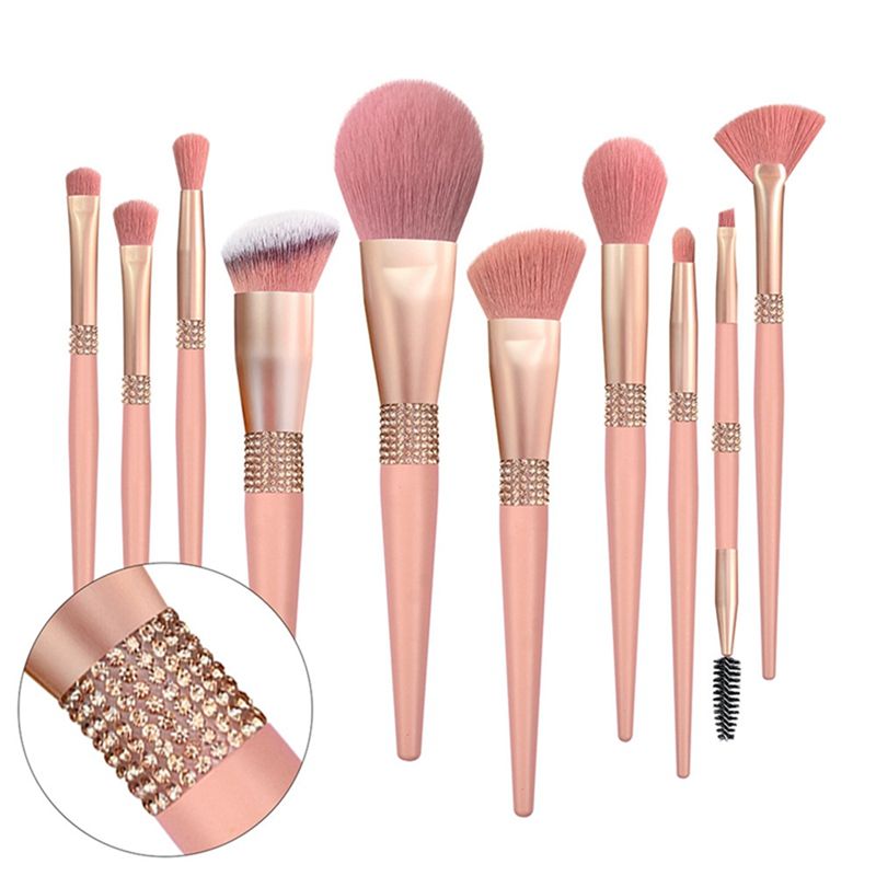 A38F 10Pcs Coral Red Brilliant - Beauty Makeup Filter avaliação e preço