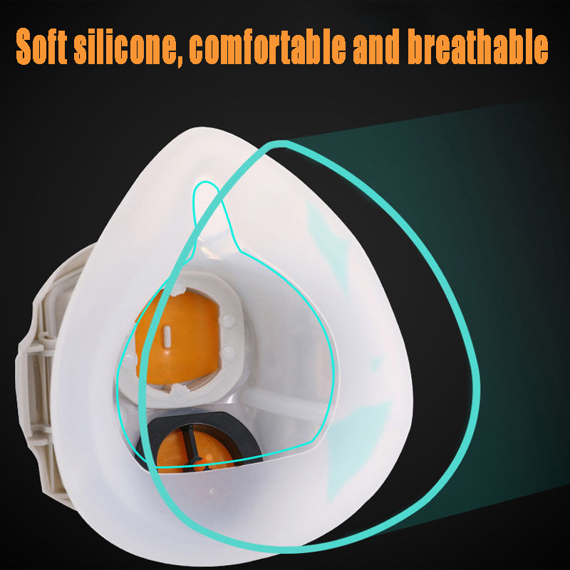 Silicone Dust-proof Gas Mask R - Sheet Face Mask Pack avaliação e preço