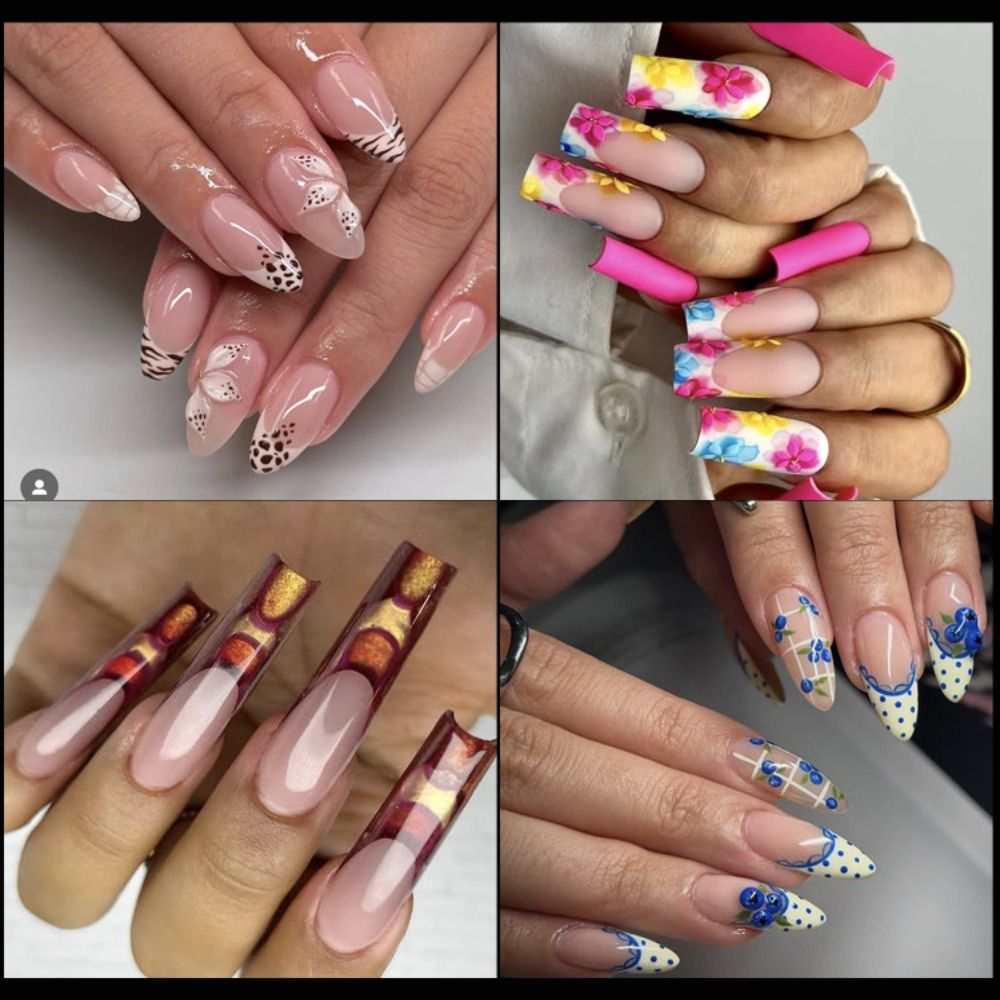 140PCS 14 Sizes French Nail Du - Nail Extension Tips avaliação e preço