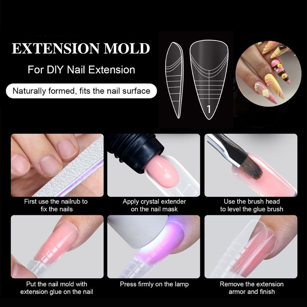 140PCS 14 Sizes French Nail Du - Nail Extension Tips avaliação e preço