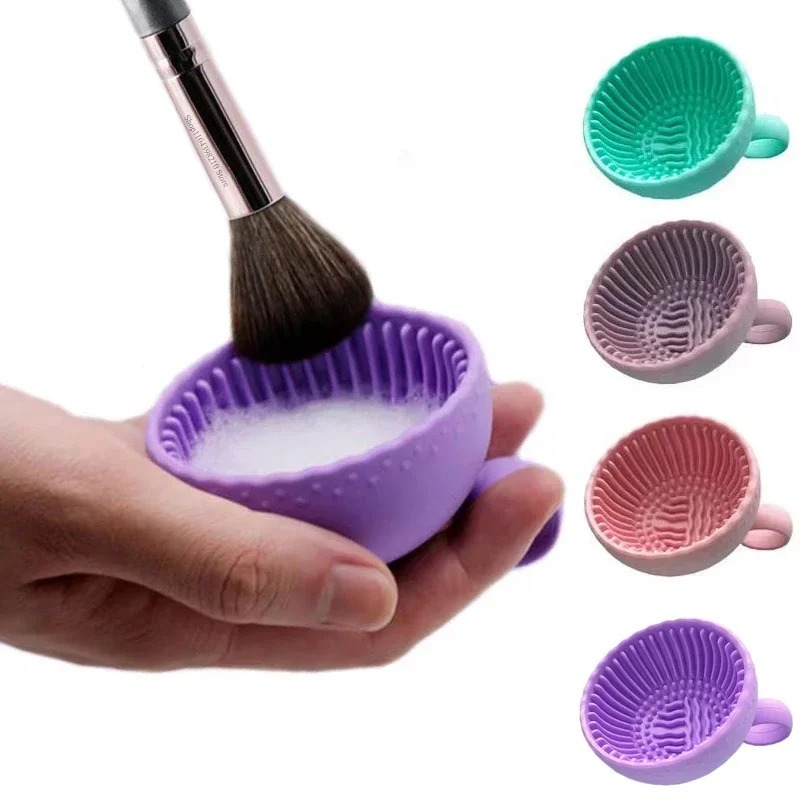 Soft Silicone Makeup Brush Cle - Beauty Makeup Brushes avaliação e preço