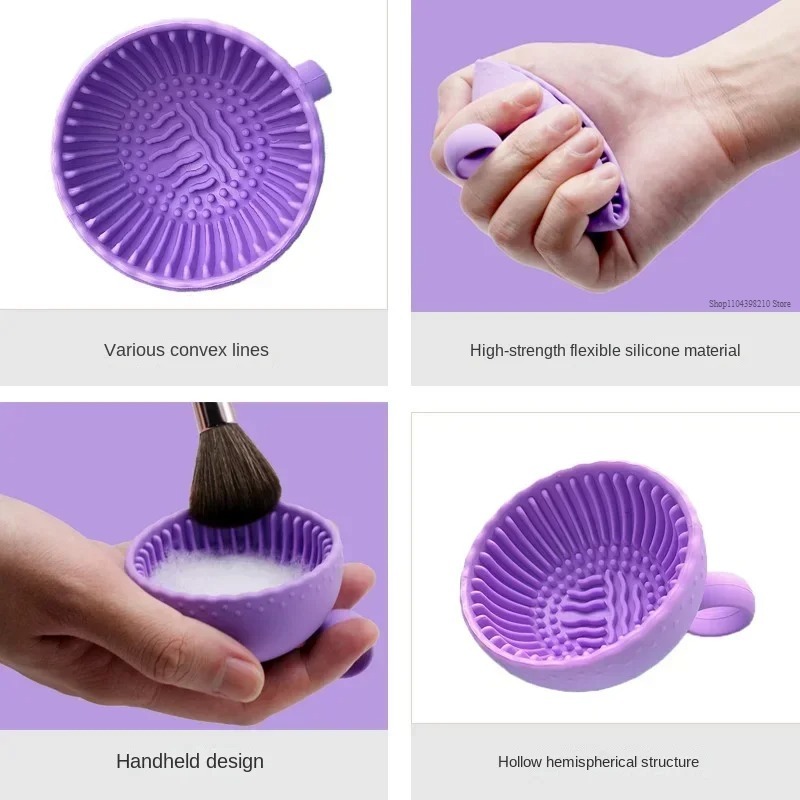 Soft Silicone Makeup Brush Cle - Beauty Makeup Brushes avaliação e preço