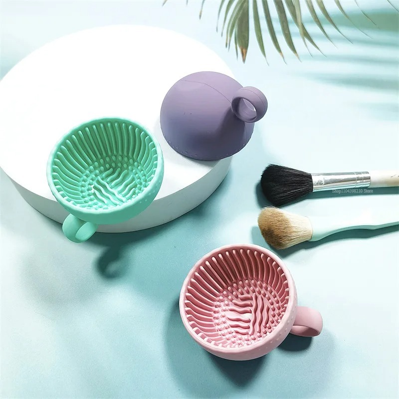 Soft Silicone Makeup Brush Cle - Beauty Makeup Brushes avaliação e preço
