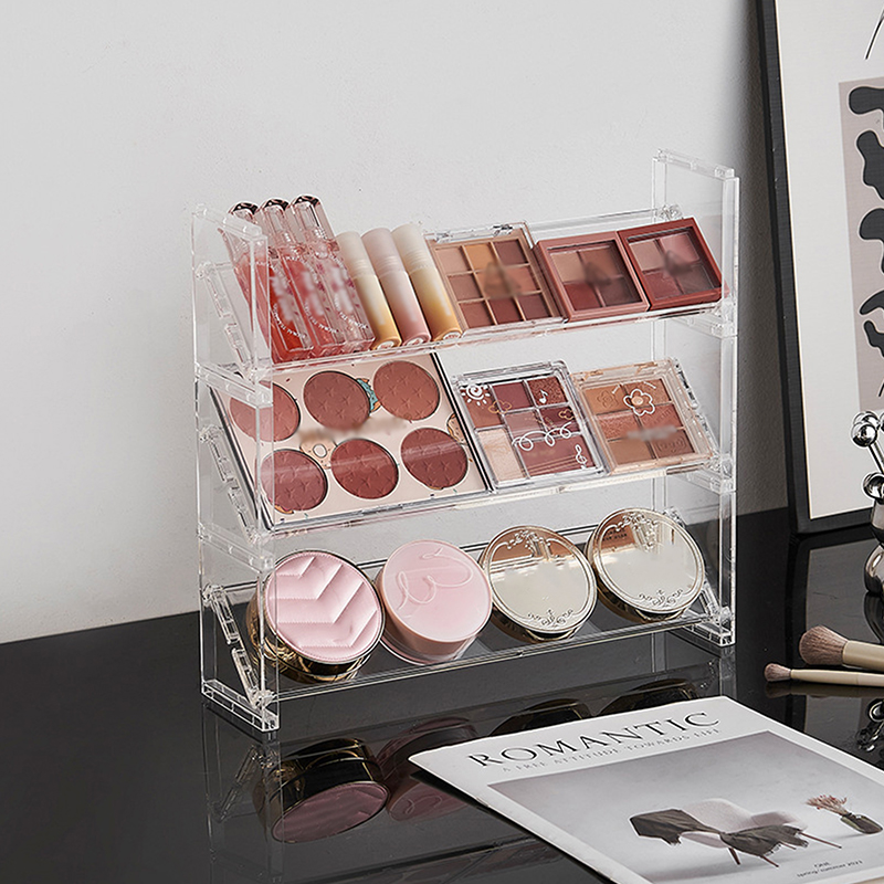 1PC Acrylic 3-layer Cosmetics  - Eyeshadow Palette avaliação e preço