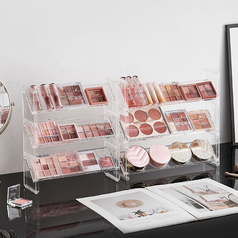1PC Acrylic 3-layer Cosmetics  - Eyeshadow Palette avaliação e preço