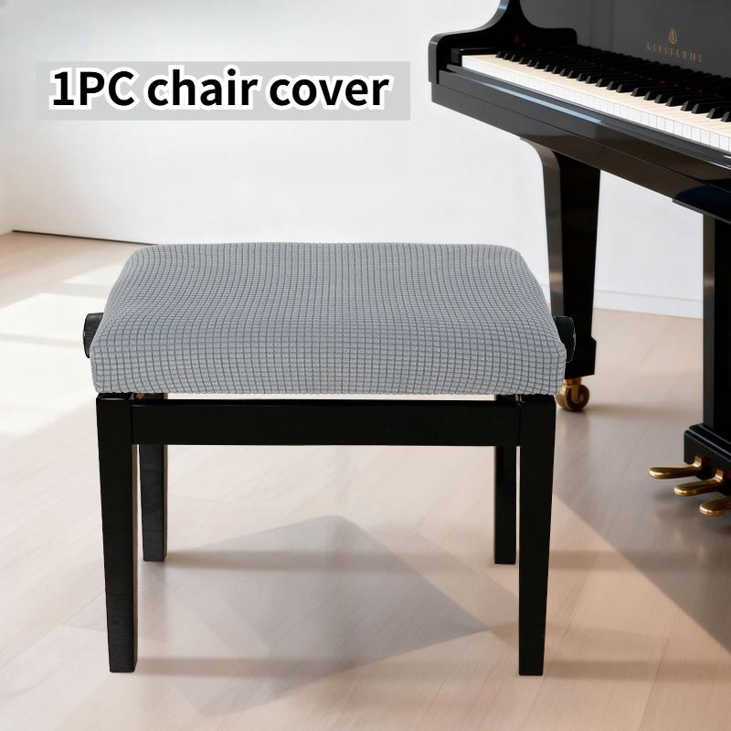 1PC Jacquard Piano Stool Cover - Beauty Makeup Chair avaliação e preço