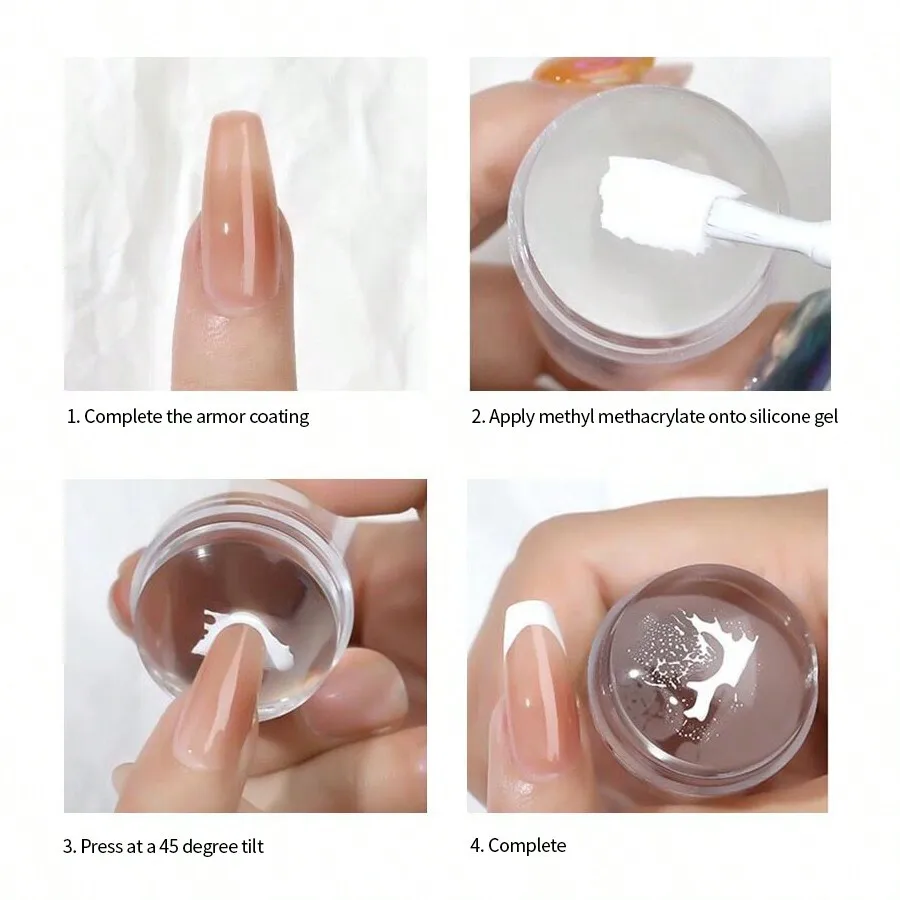 Nail Art Tool Kit 2.3 - Clear  - Nail Art Stamping Kit avaliação e preço