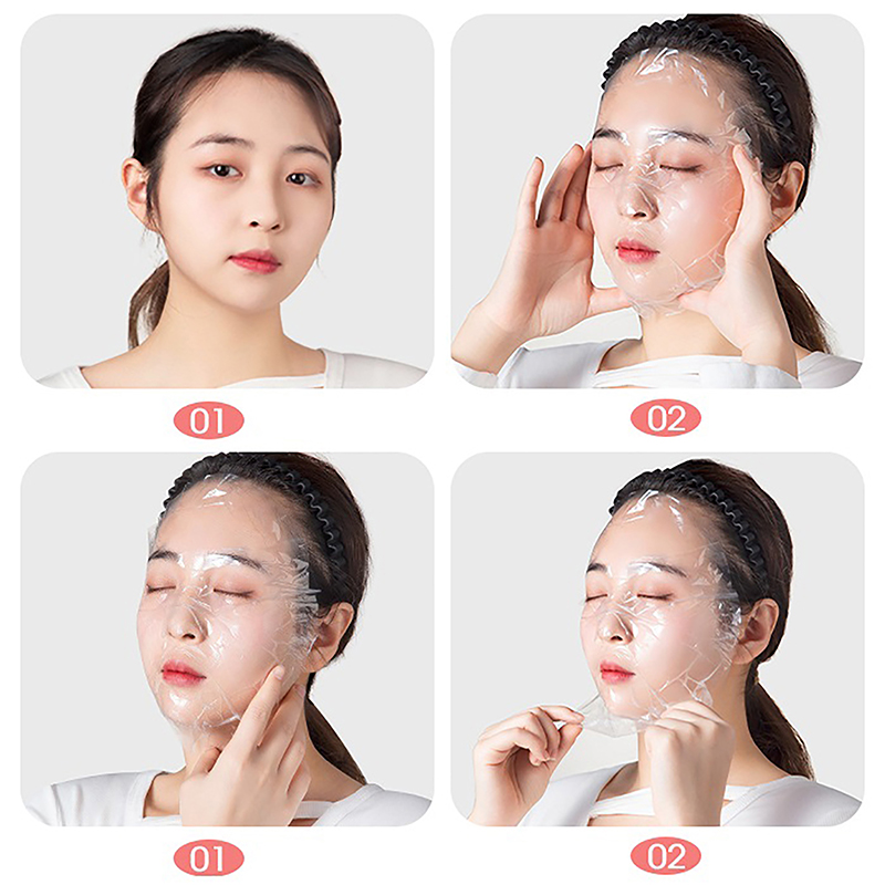 Masks Wrap Face Plastic Film F - Beauty Full Makeup avaliação e preço